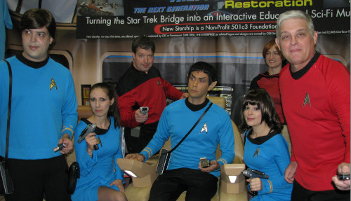 Star Trek Fans auf einer Convention